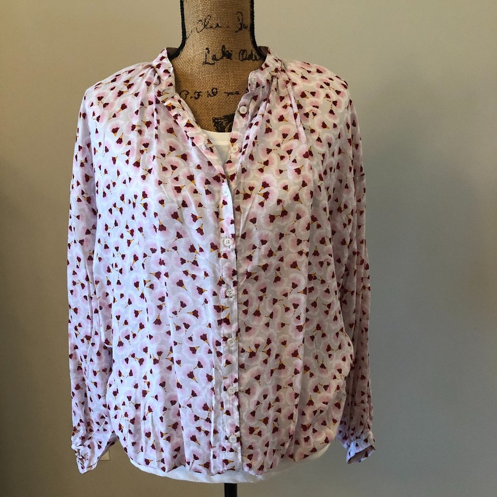 H&M x ANNA GLOVER Soft cotton blouse. NWT
